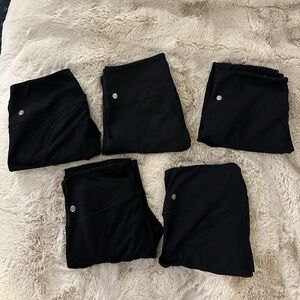 Z by Zella Perform High Waist Daily Legging 7/8 - Medium bundle, black, 5 pairs